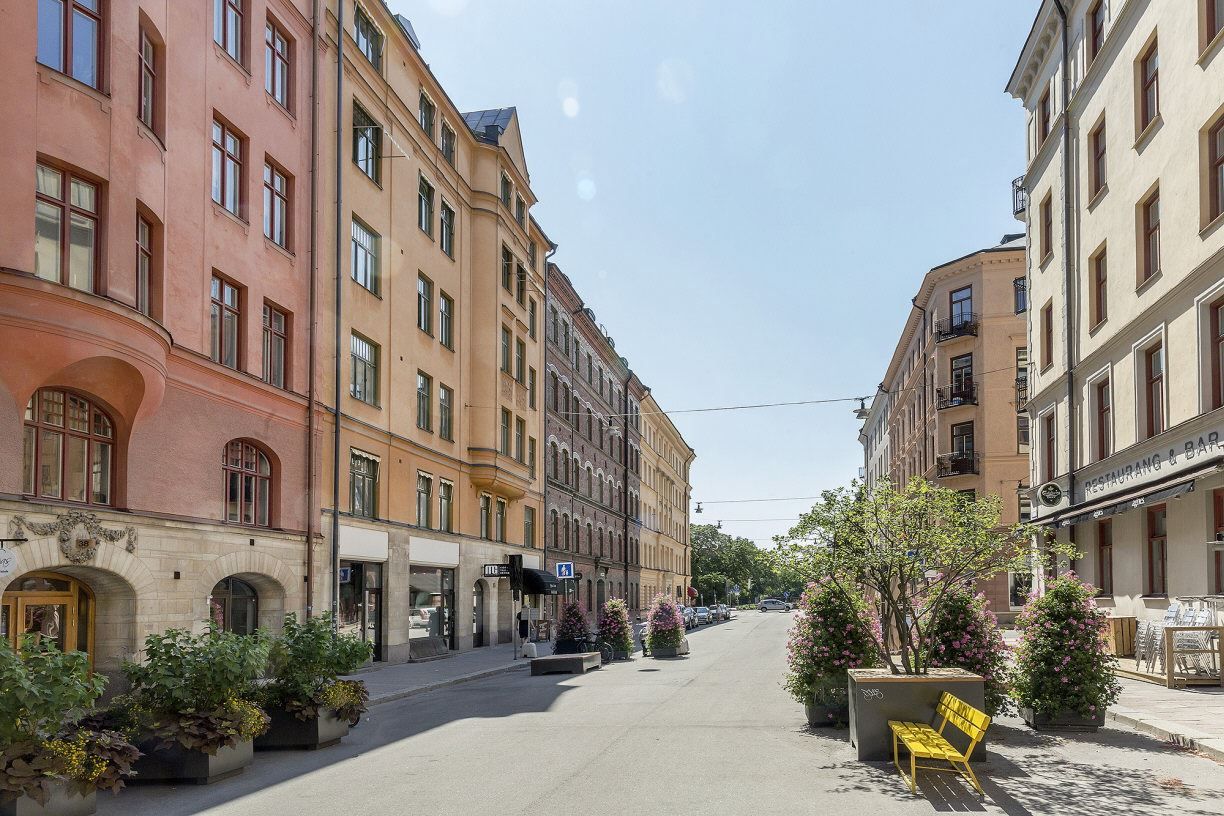 Fasad på gathuset