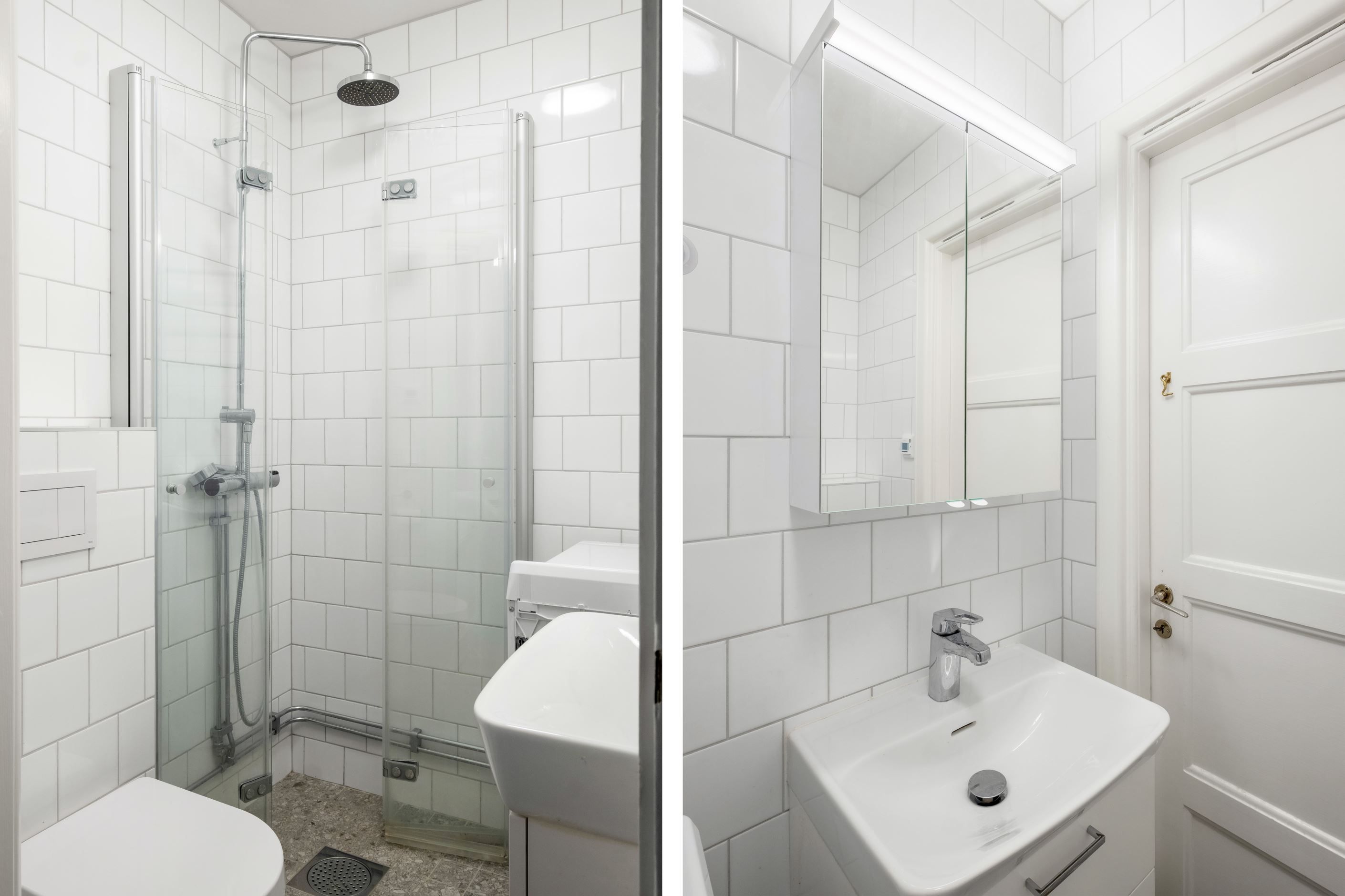 Nyligen stambytt badrum