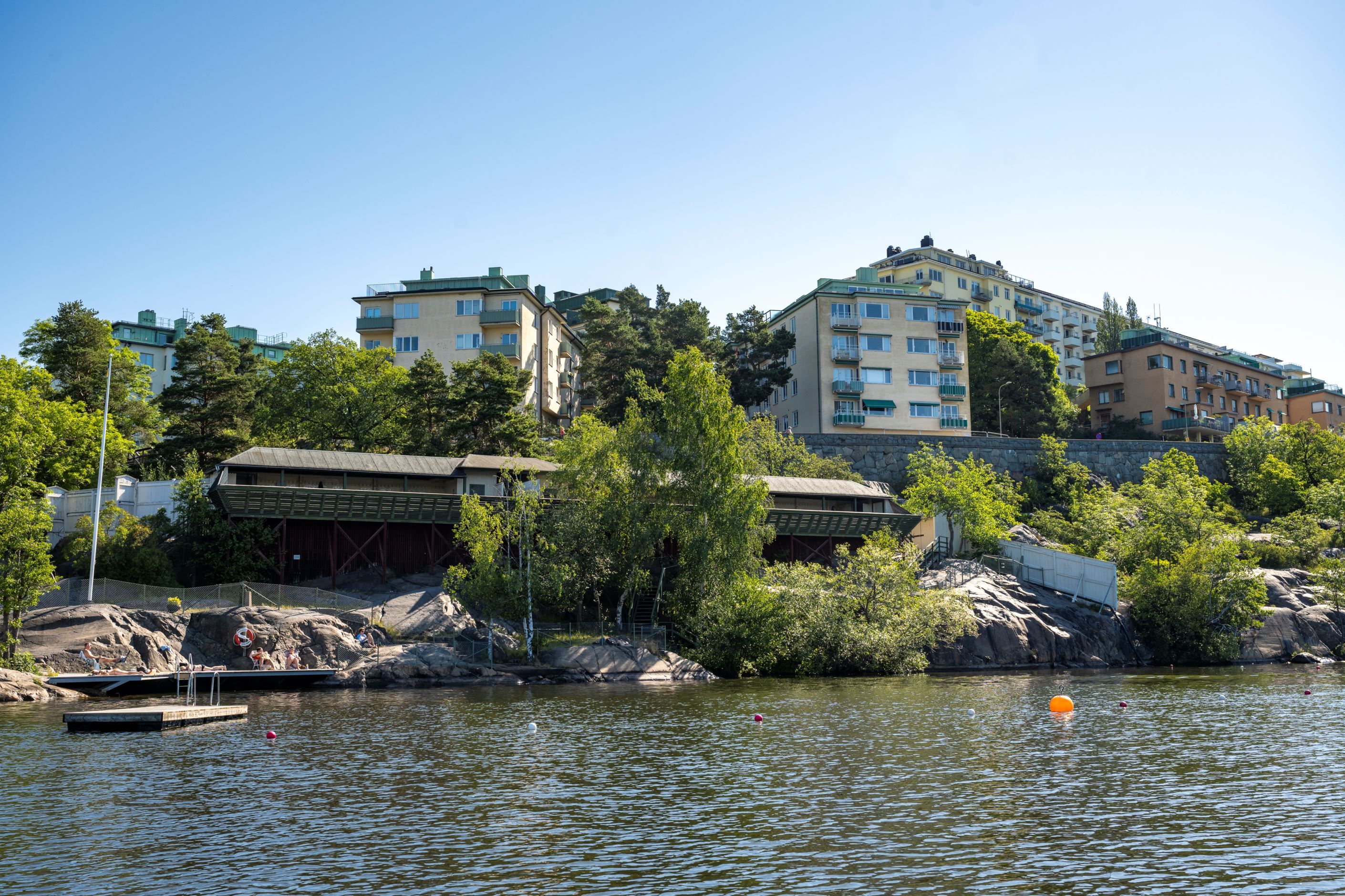 Vy från vattnet