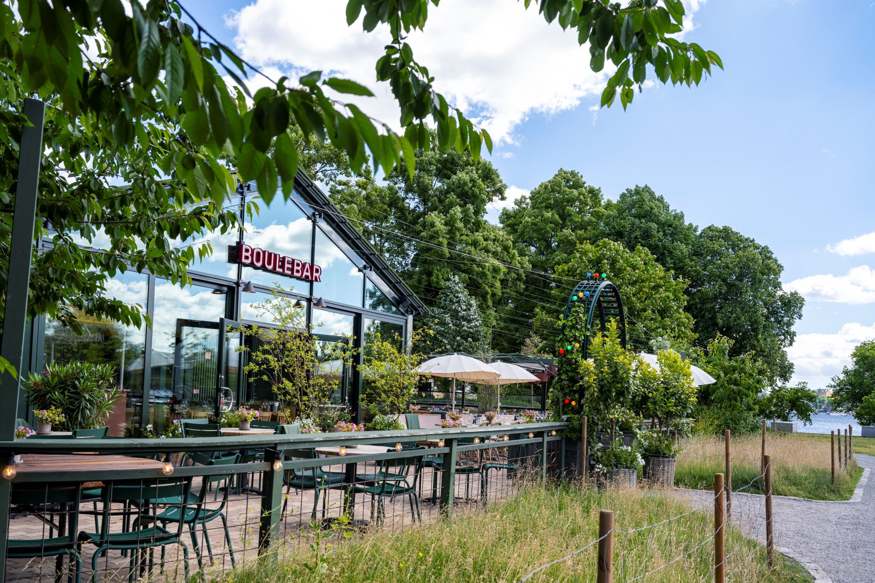 Omgivningar - Boulebar i Rålambshovsparken