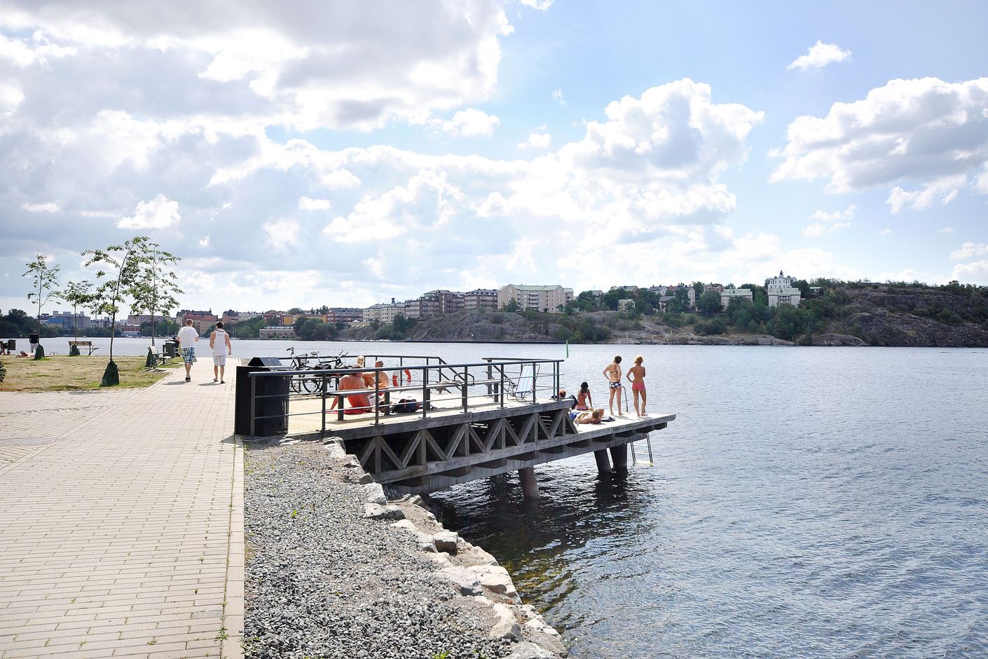 Lilla Essingen - Badbrygga