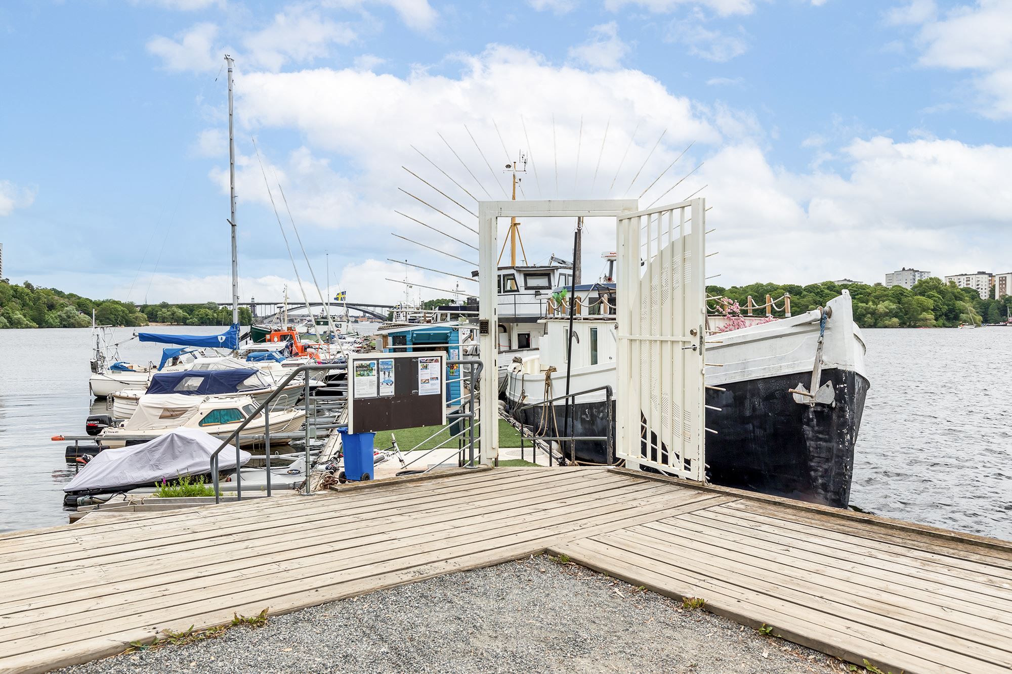 Lilla Essingen - båtklubben