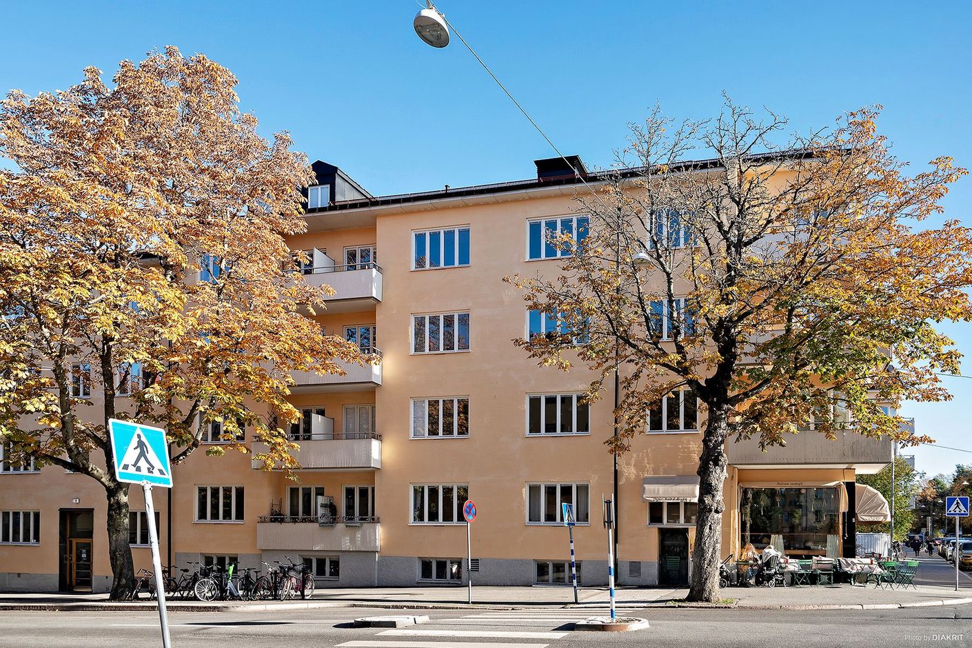 Husets fasad