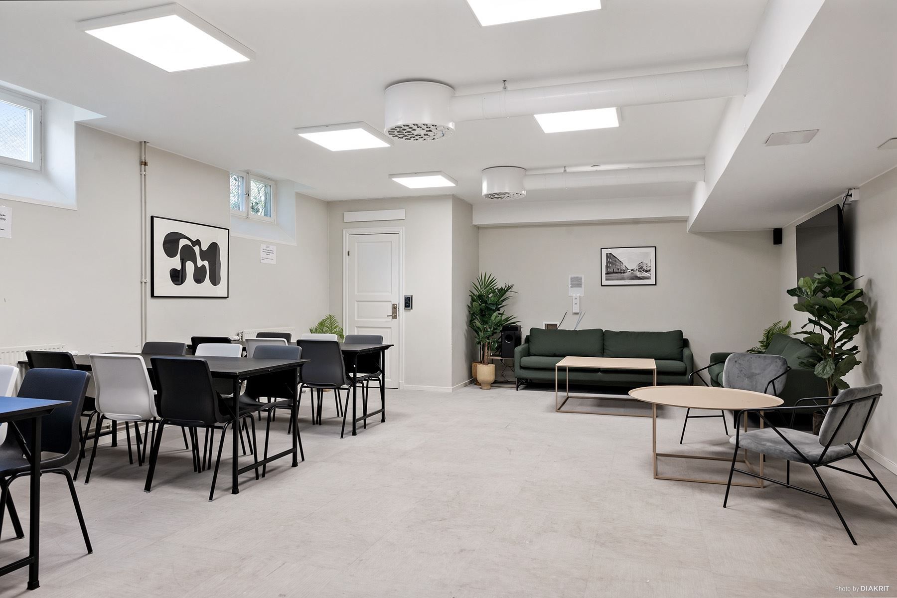Föreningens gemensamma lokal för fester samt arbete