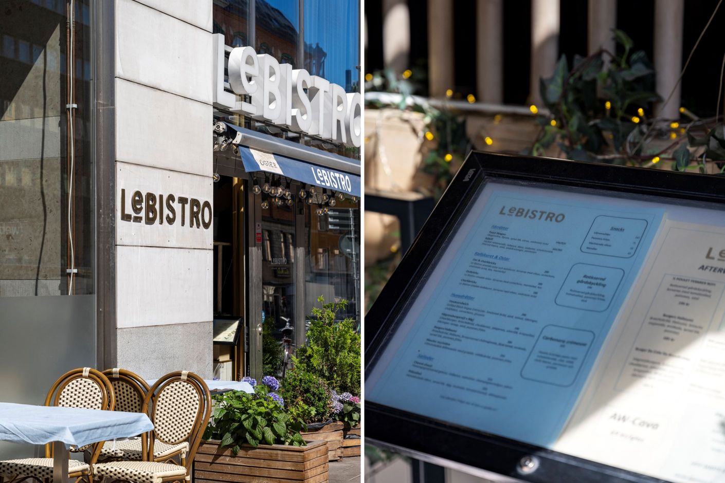 Omgivningar - Restaurang Le Bistro i Västermalmsgallerian