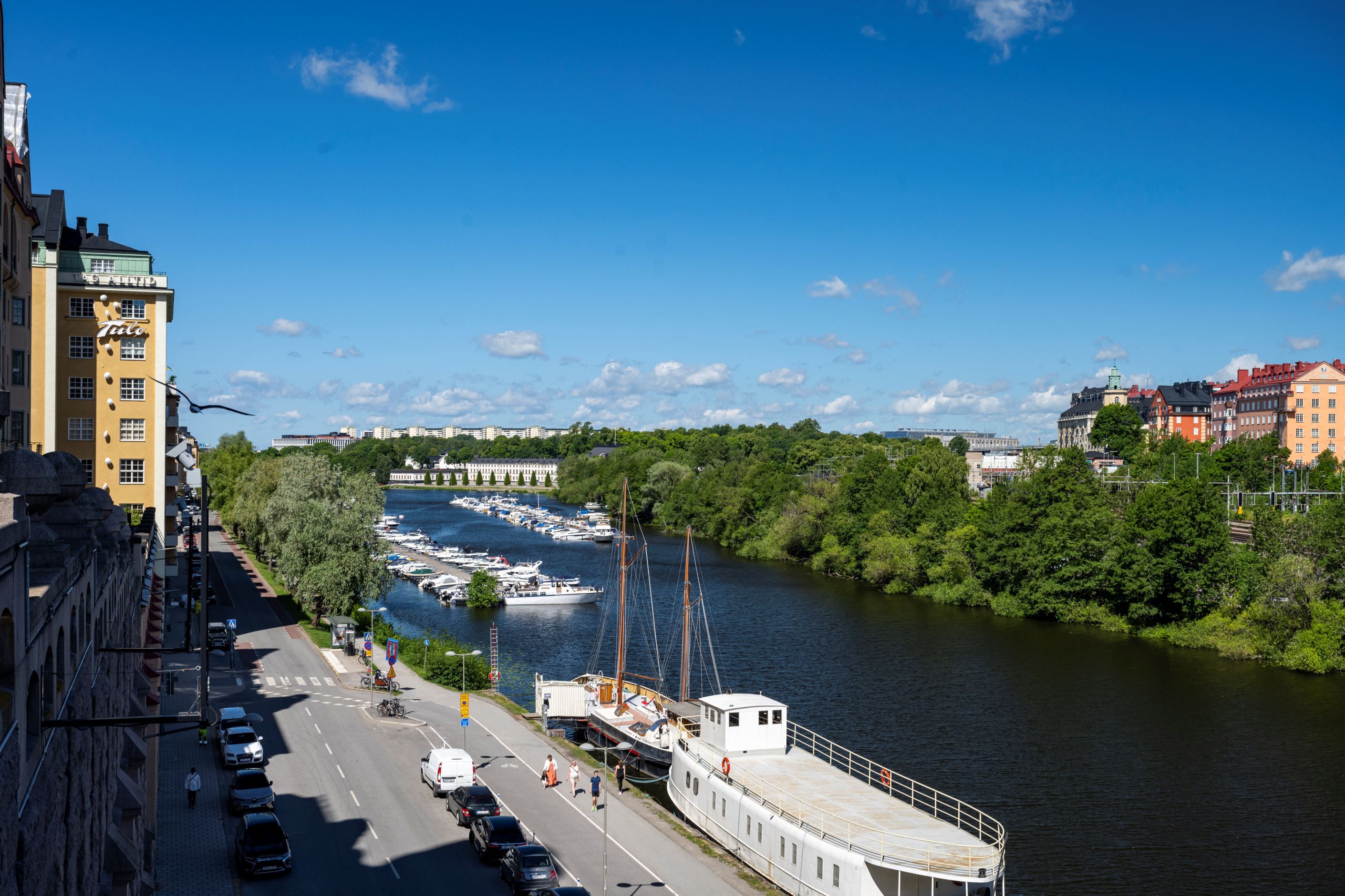 Utsikt från Sankt Eriksbron