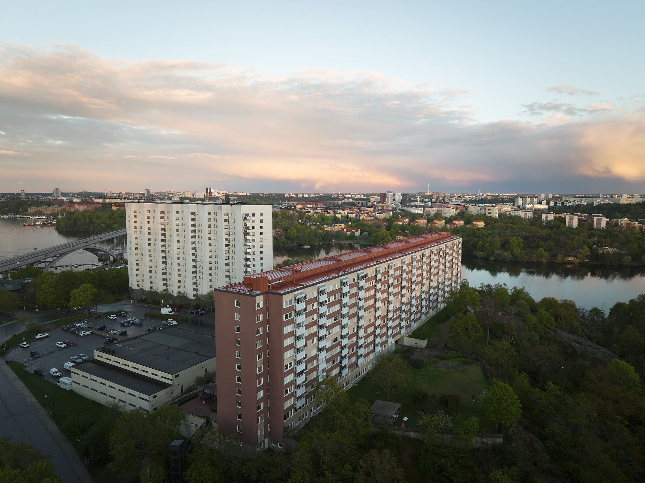 Föreningens bild på huset