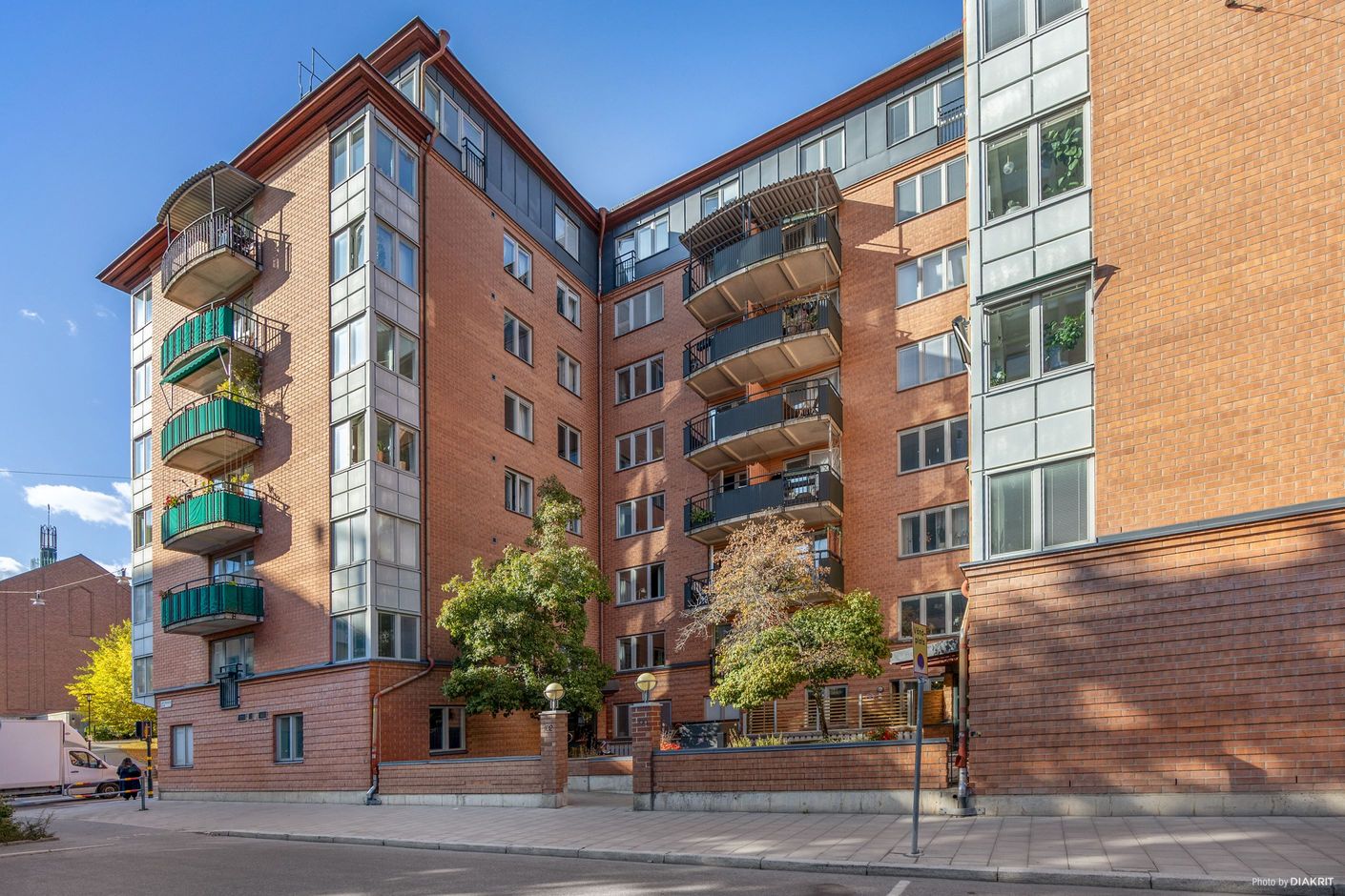 Ingång från gatan