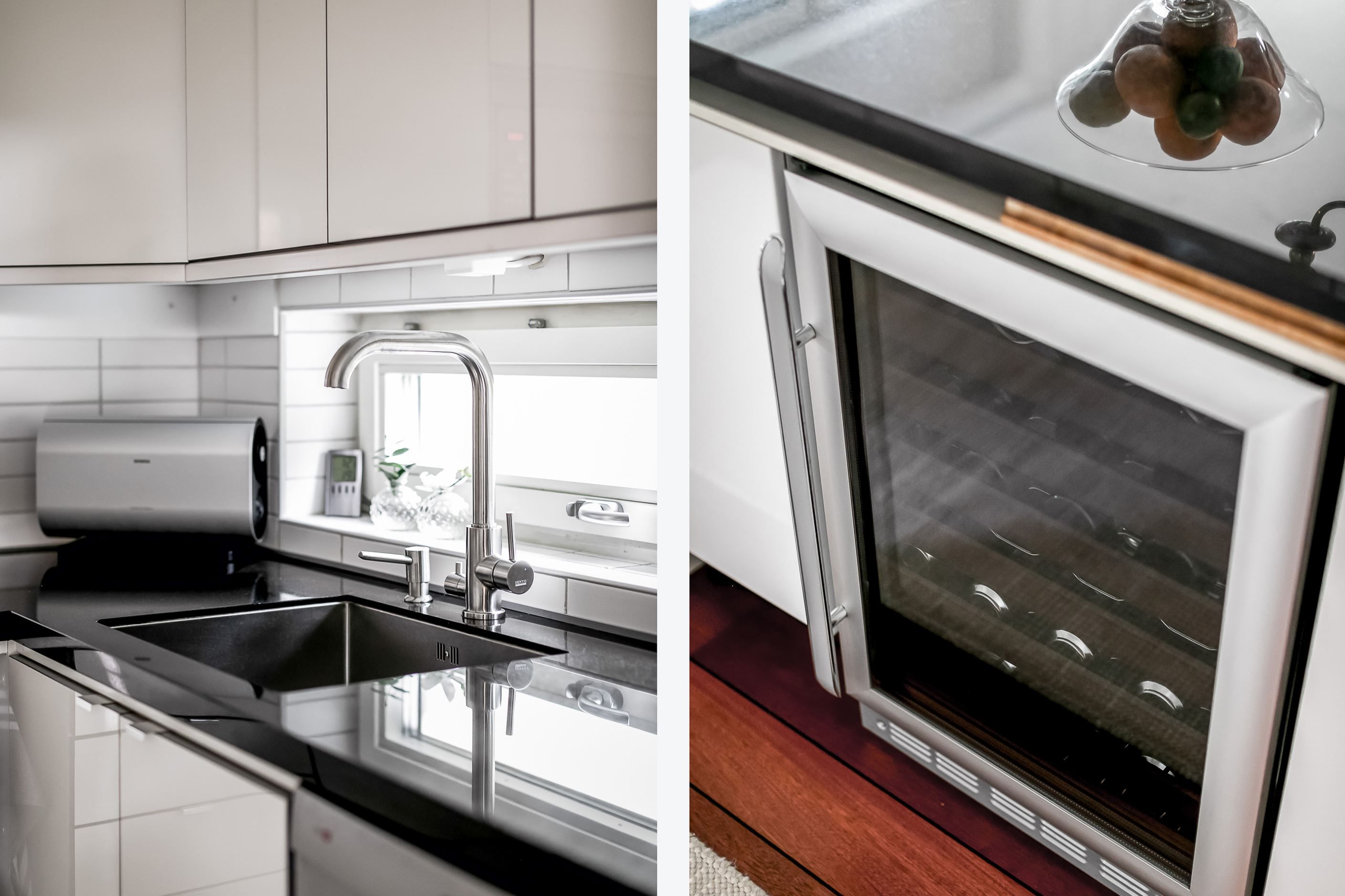 Bänkskivor i granit - Vinkyl