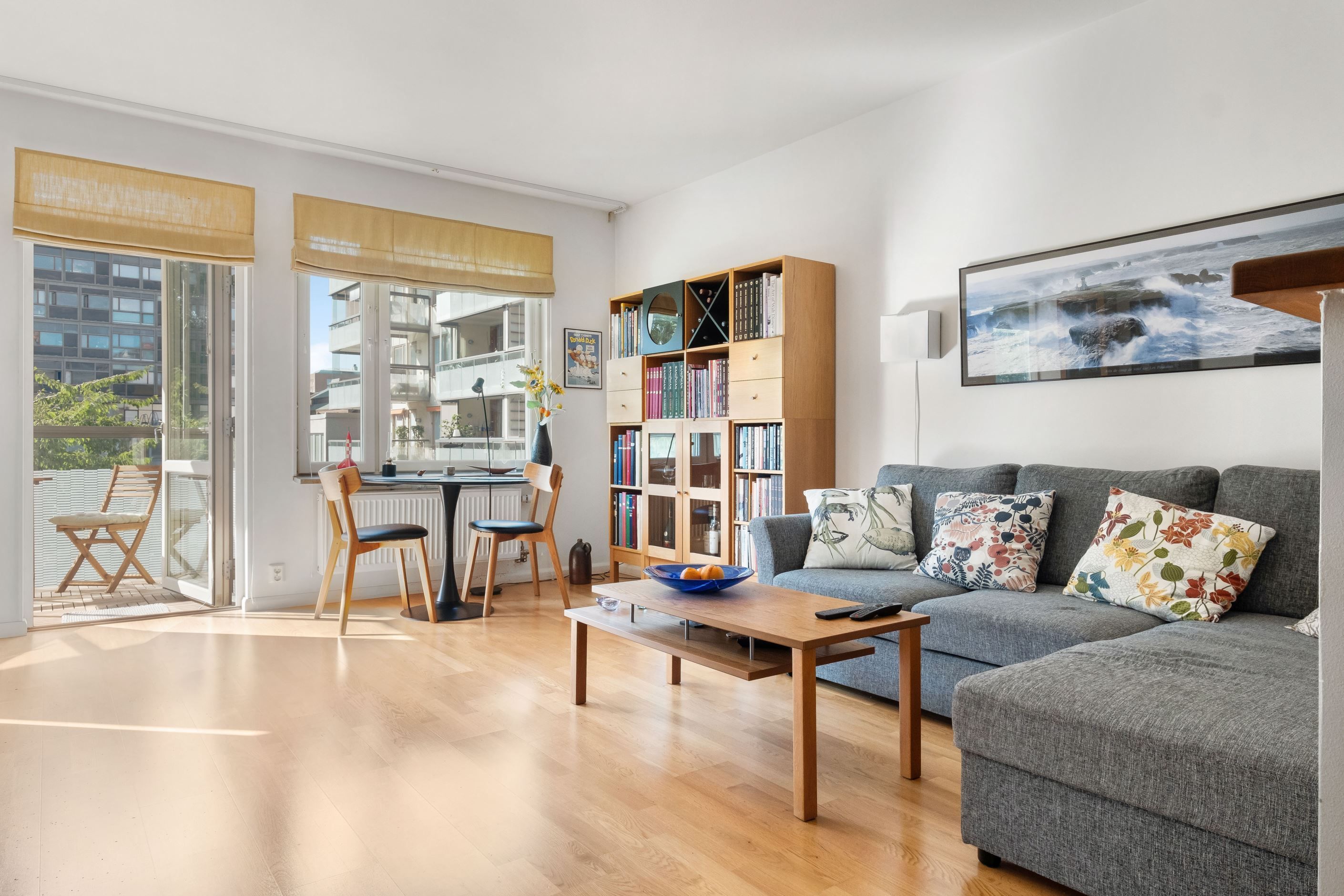 Ljus tvåa med trevlig planlösning