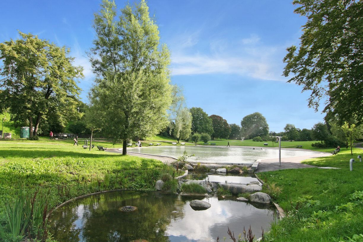 Omgivningar - Fredhällsparken