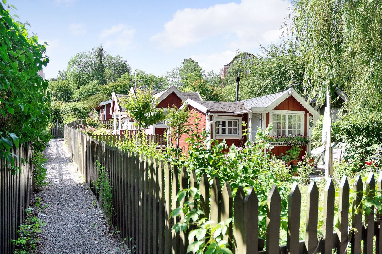 Omgivningar - koloniområdet längs Karlbergskanalen