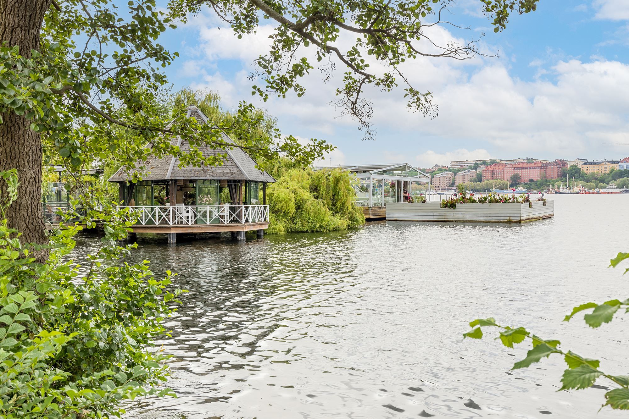 Restaurang Mälarpaviljongen är populär