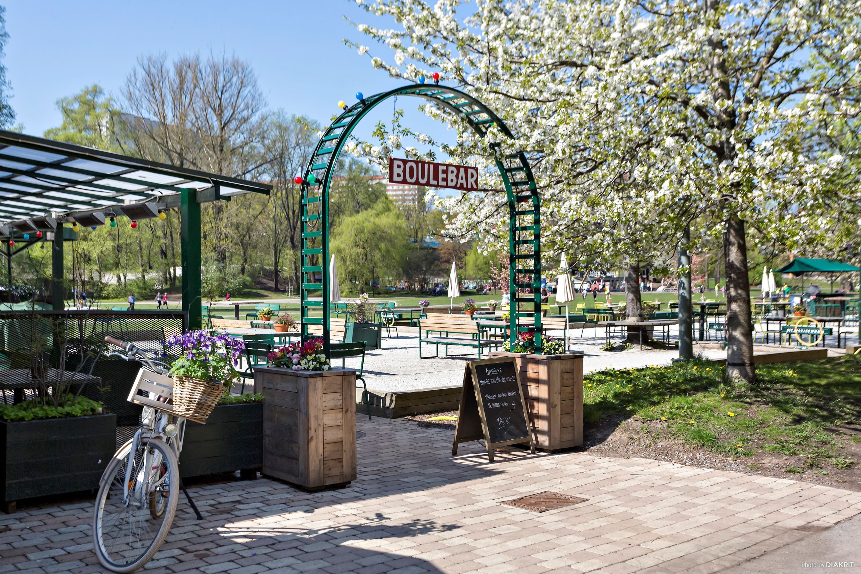 Boulebar i Rålambshovsparken