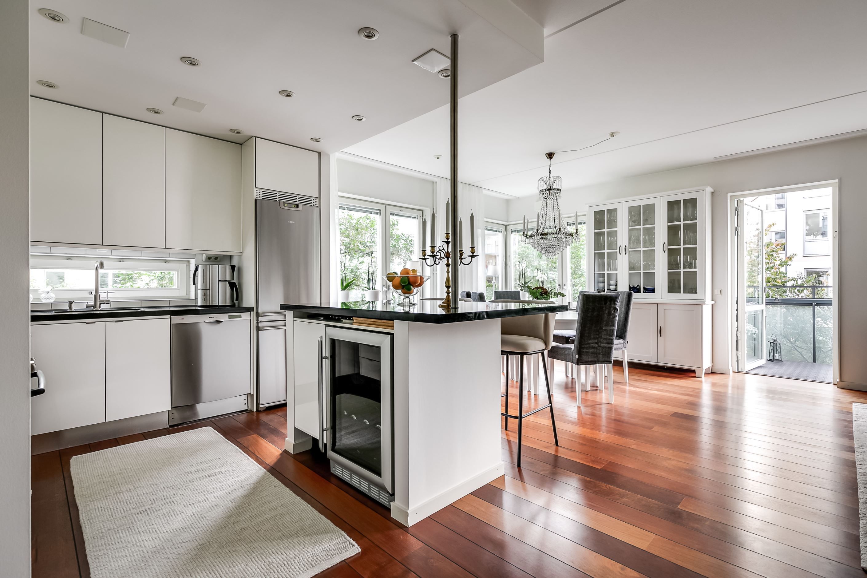 Inbjudande, ljus bostad