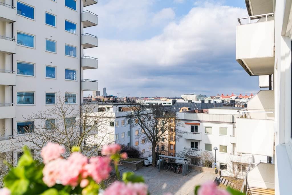 Utsikt ifrån balkongen