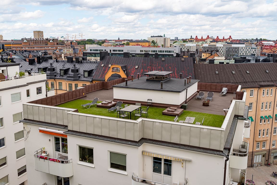 Föreningens gemensamma terrass
