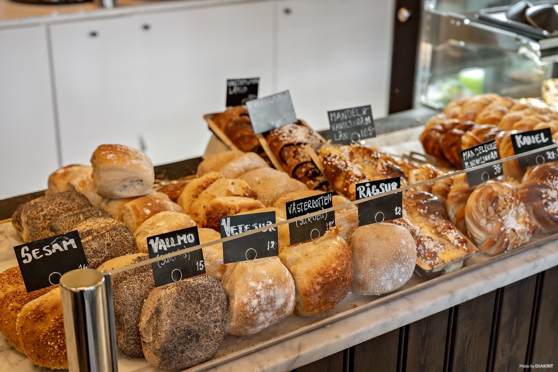 Gott bröd och goda bullar hos Fredhälls fikarum