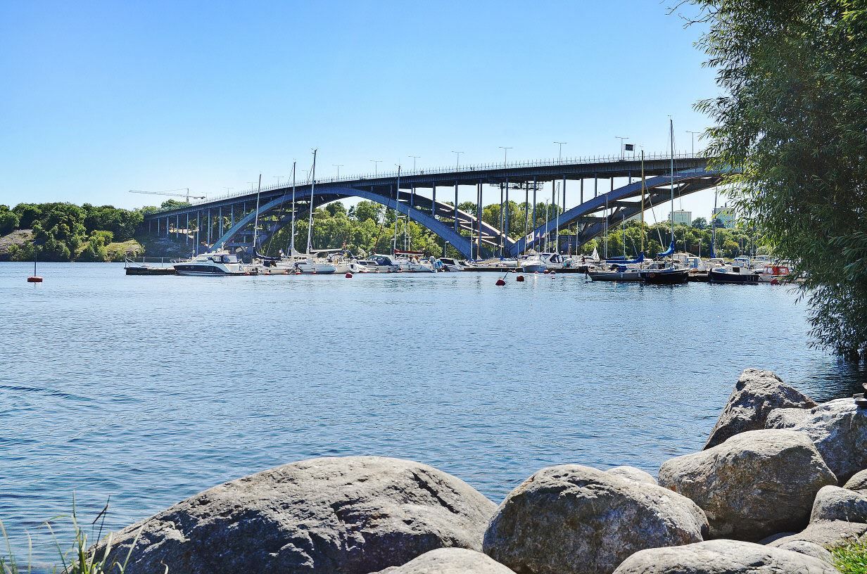 Omgivningar - vy mot Västerbron