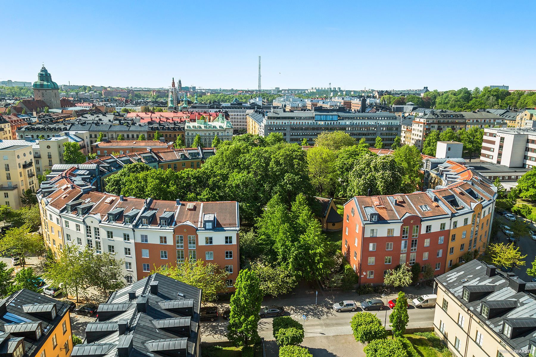 Utsikt från takterrassen