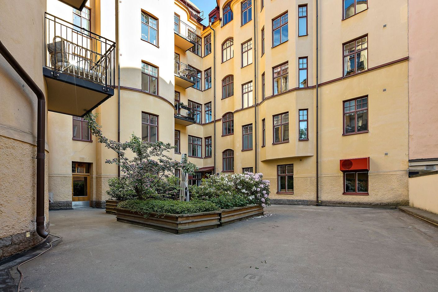 Föreningens innergård