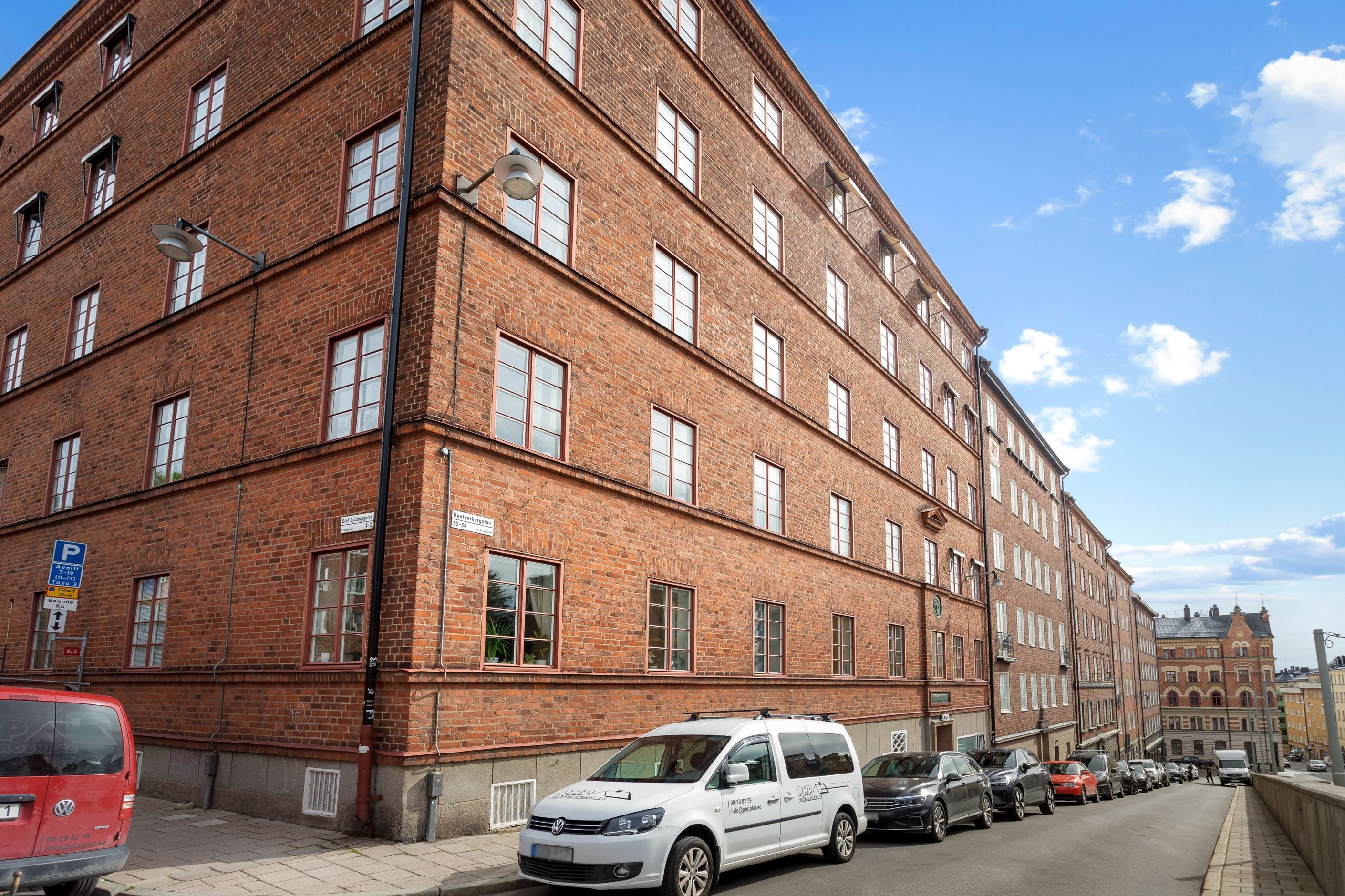 Husets fasad