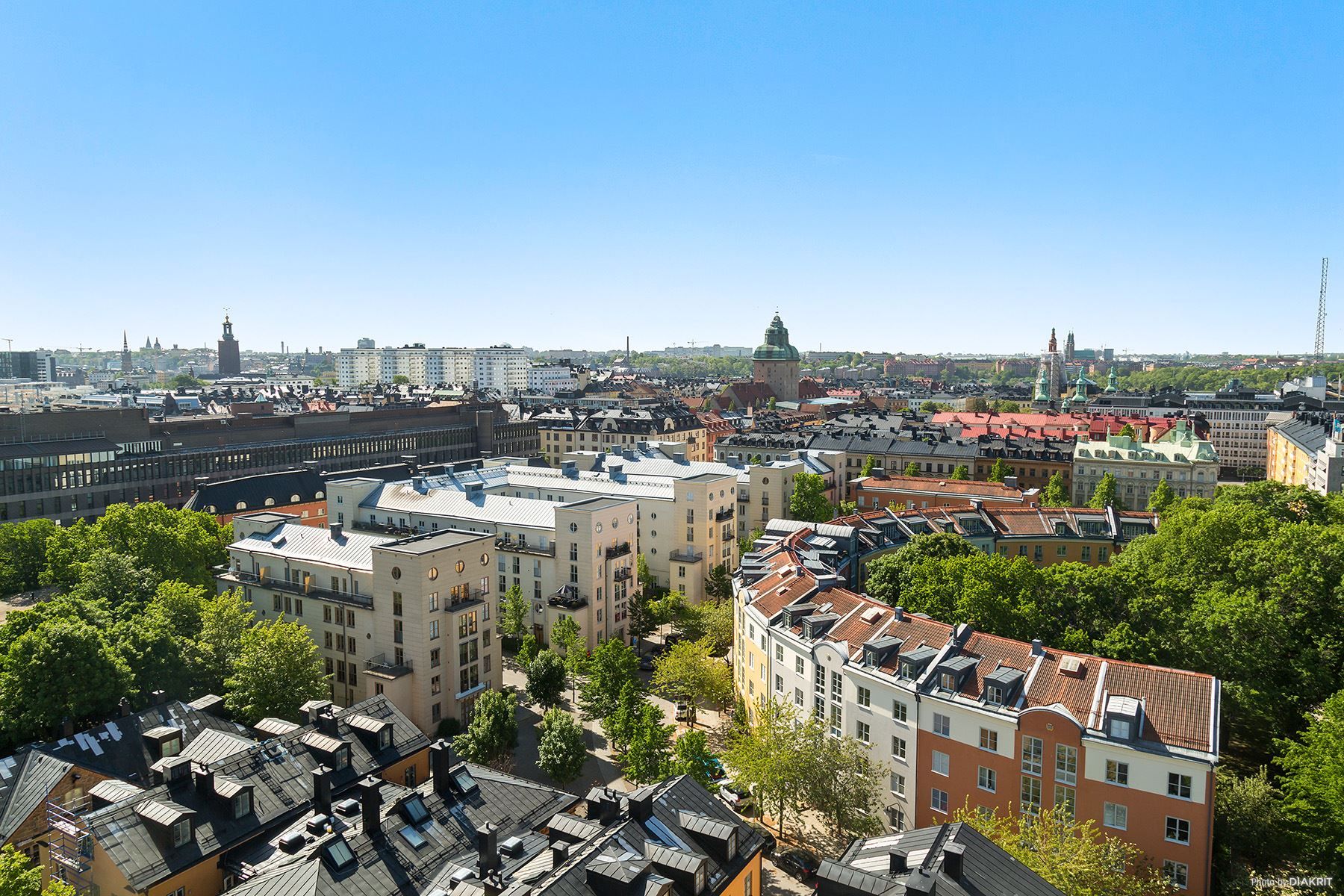 Utsikt från takterrassen