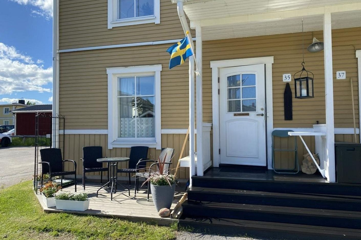 Bostadens uteplats