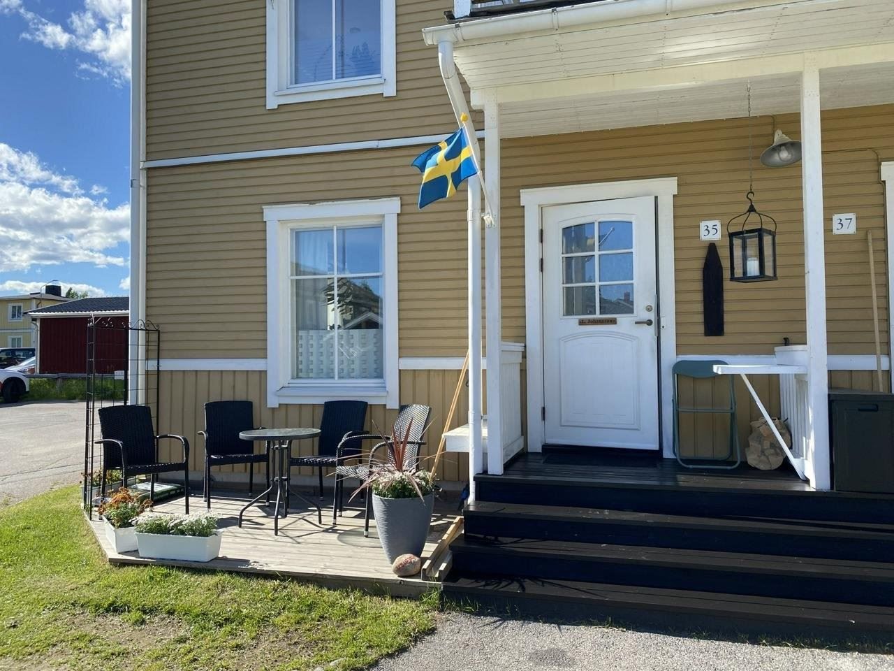 Bostadens uteplats