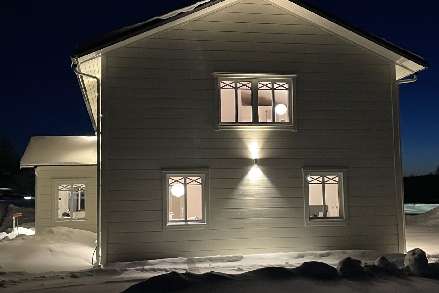 Hus kort sida