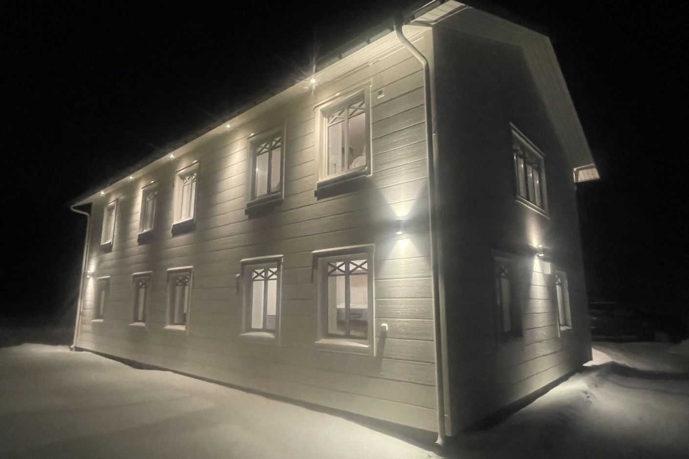 Hus baksida