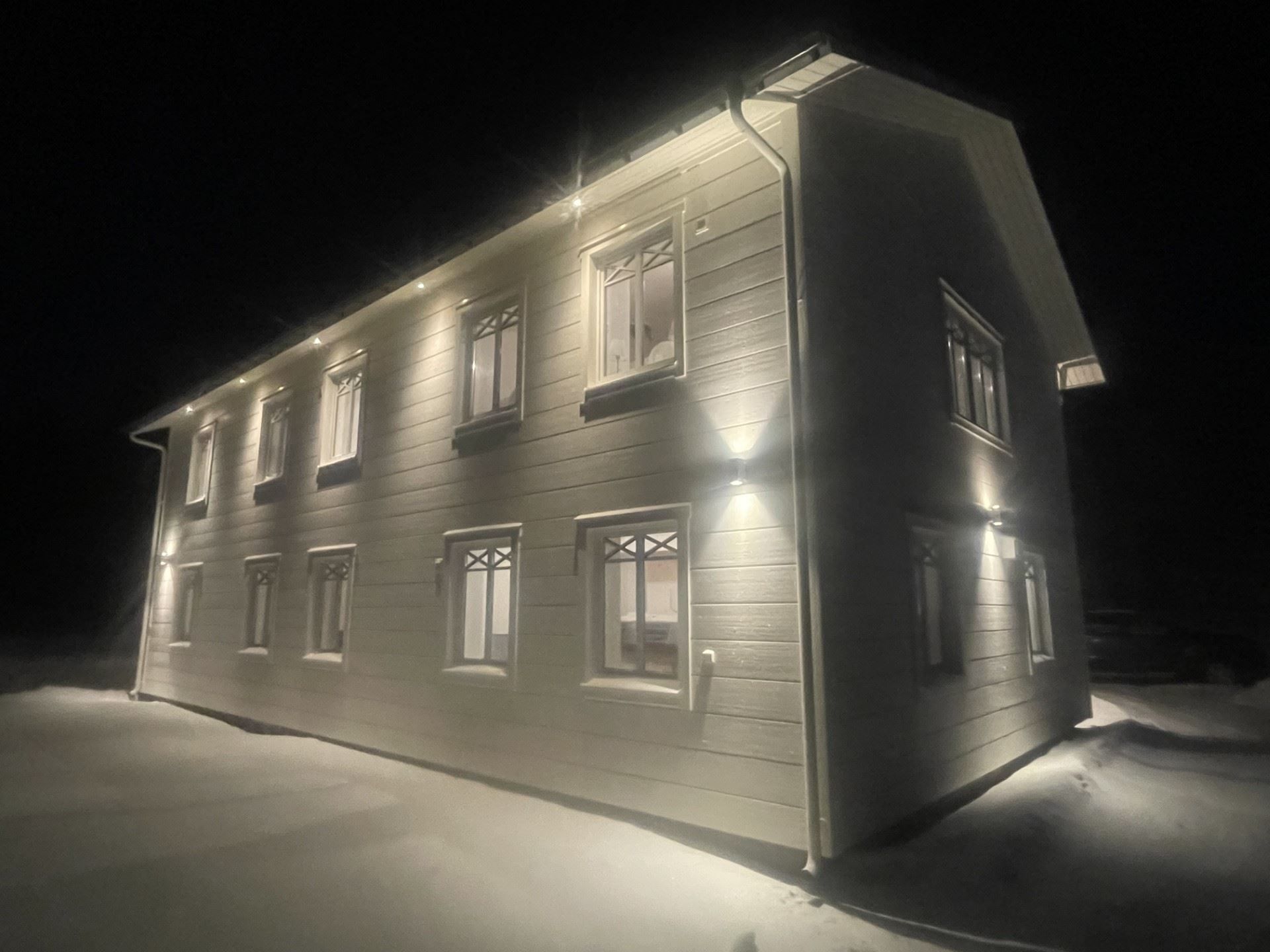 Hus baksida