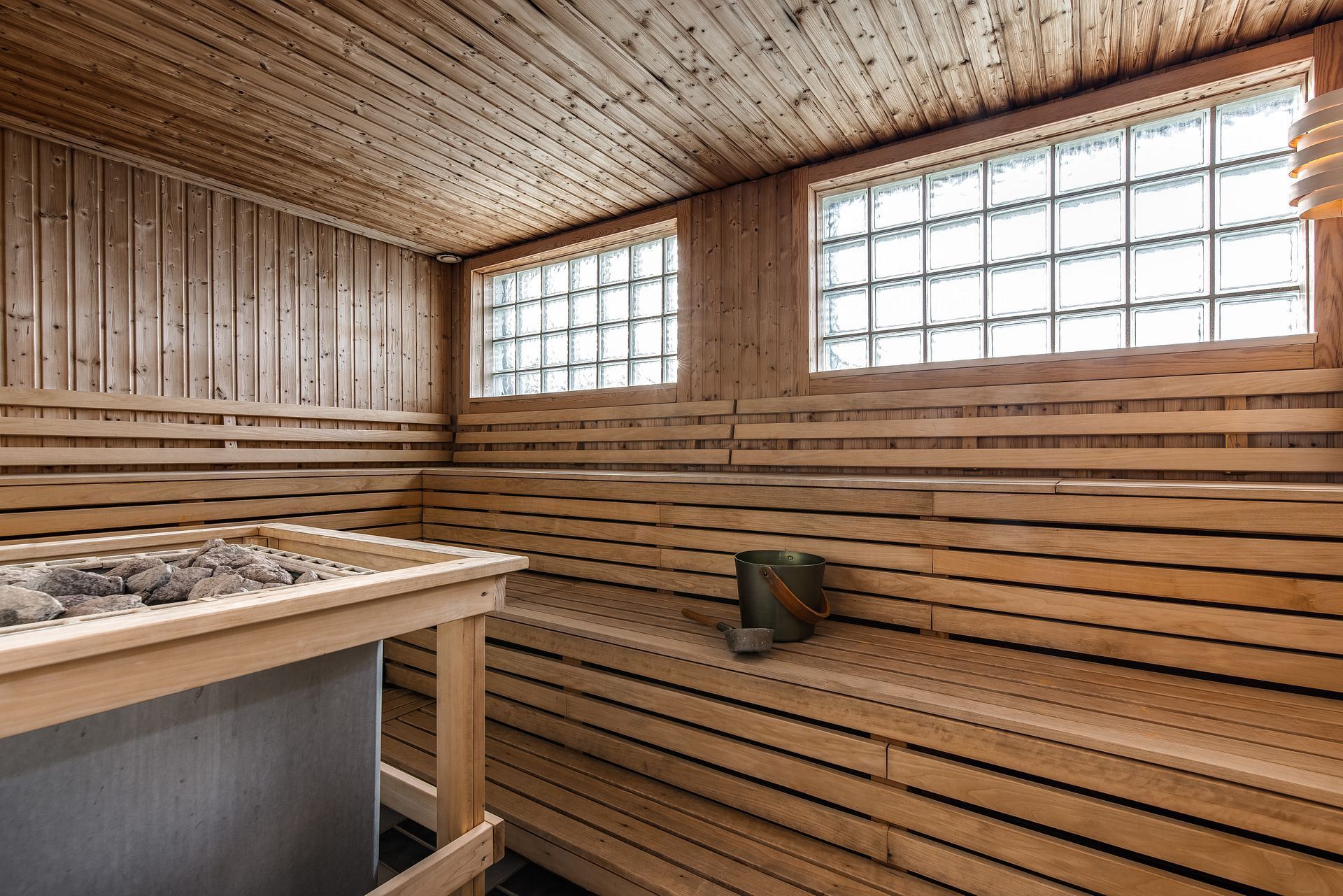 Föreningens fina bastu