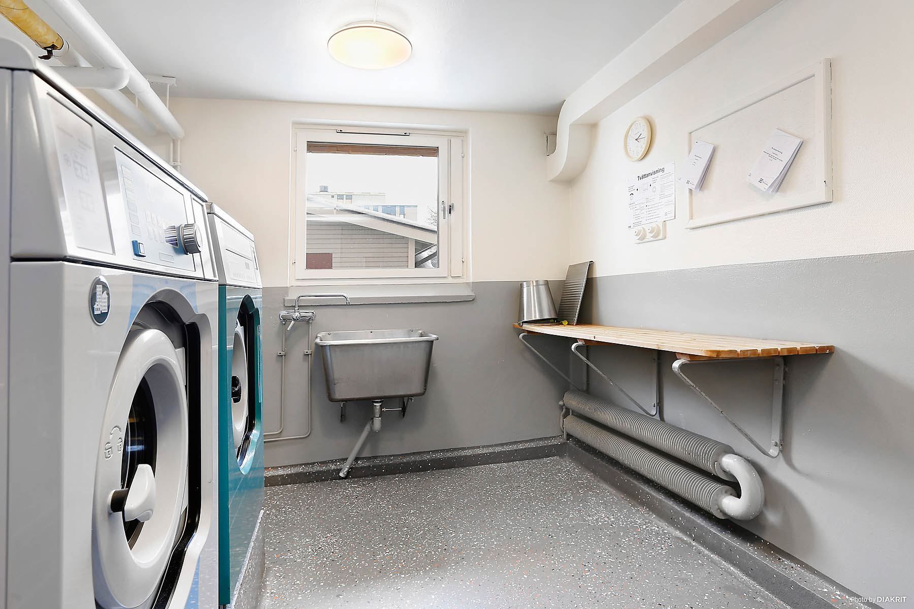 Föreningens tvättstuga