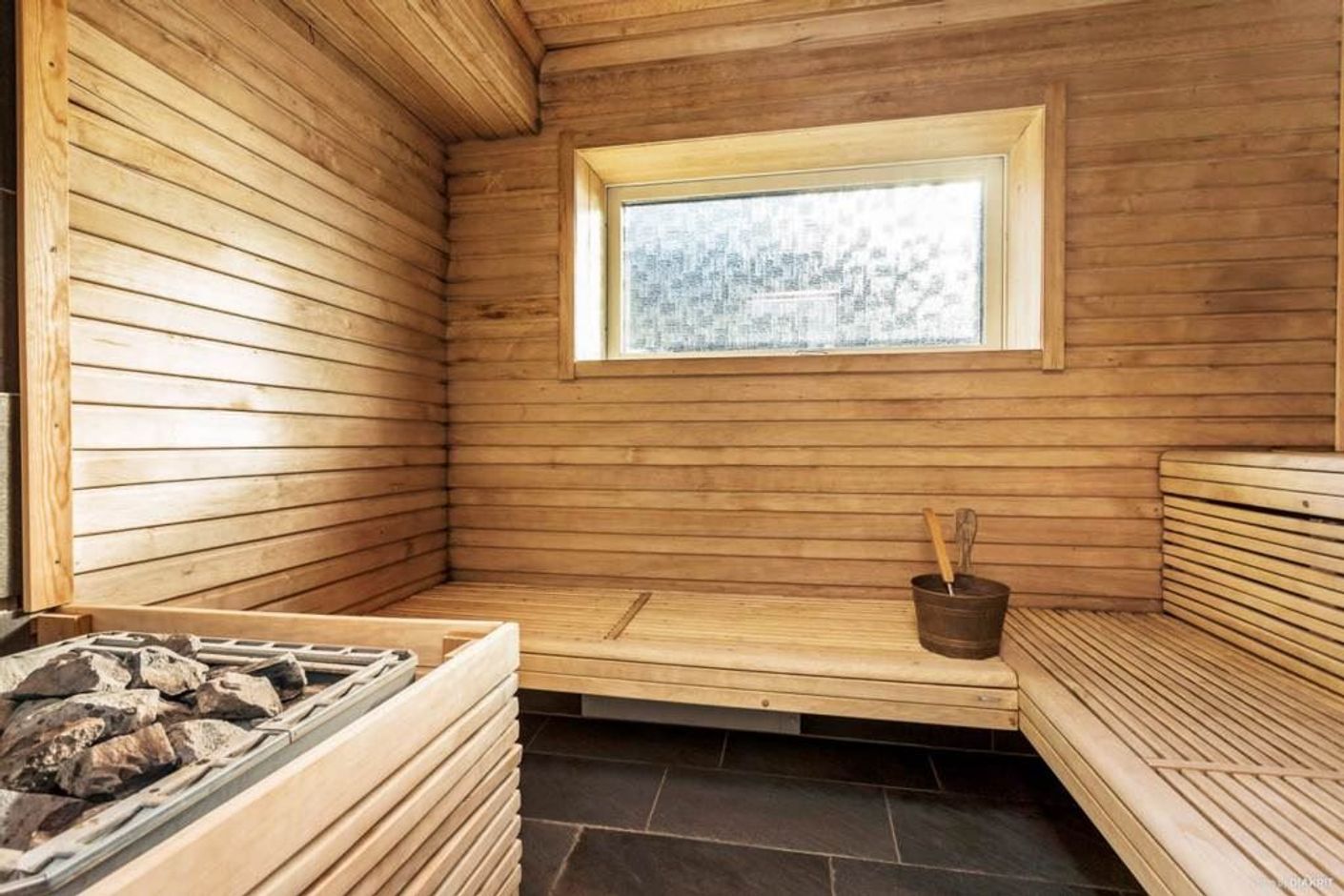 Lågupplöst Bastu i källaren