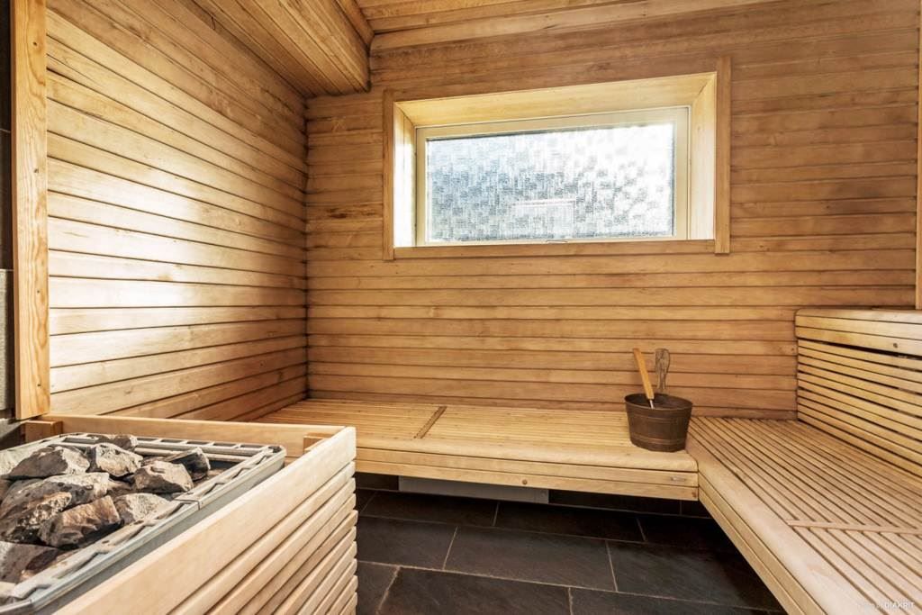 Lågupplöst Bastu i källaren