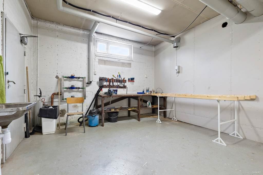 Föreningens hobbyrum i källarplan