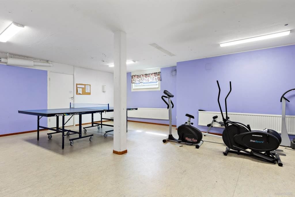 Enklare gym och pingisbord