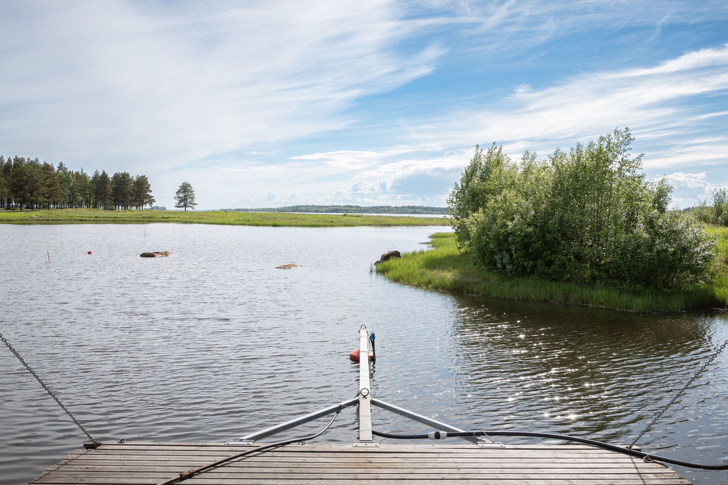Båtplats på Sandön