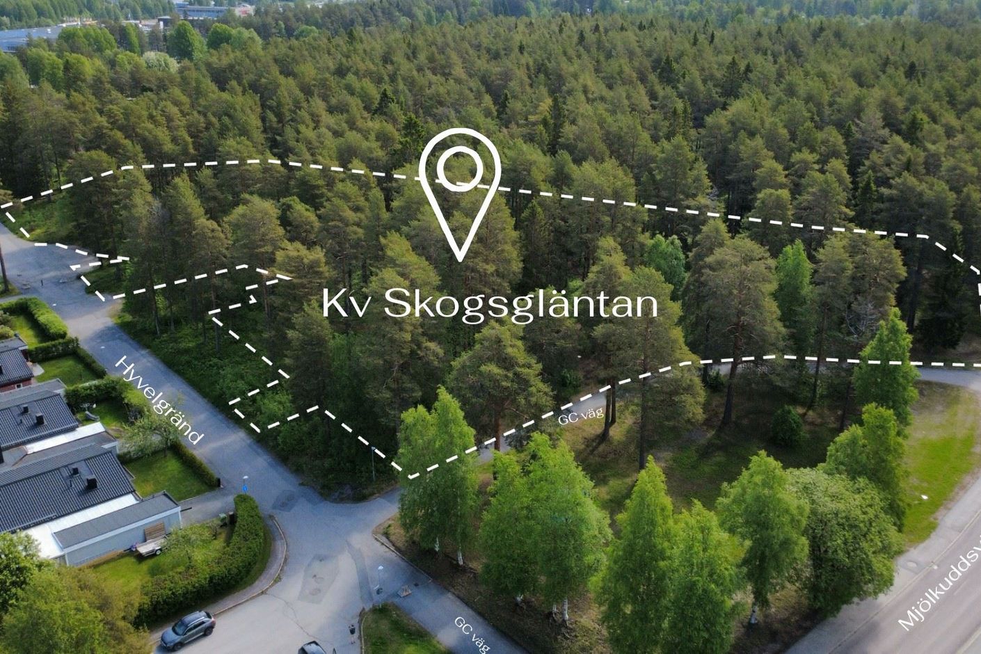 Notviken drönarvy