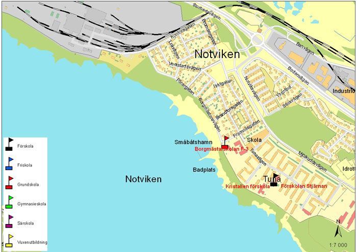 Notviken-karta