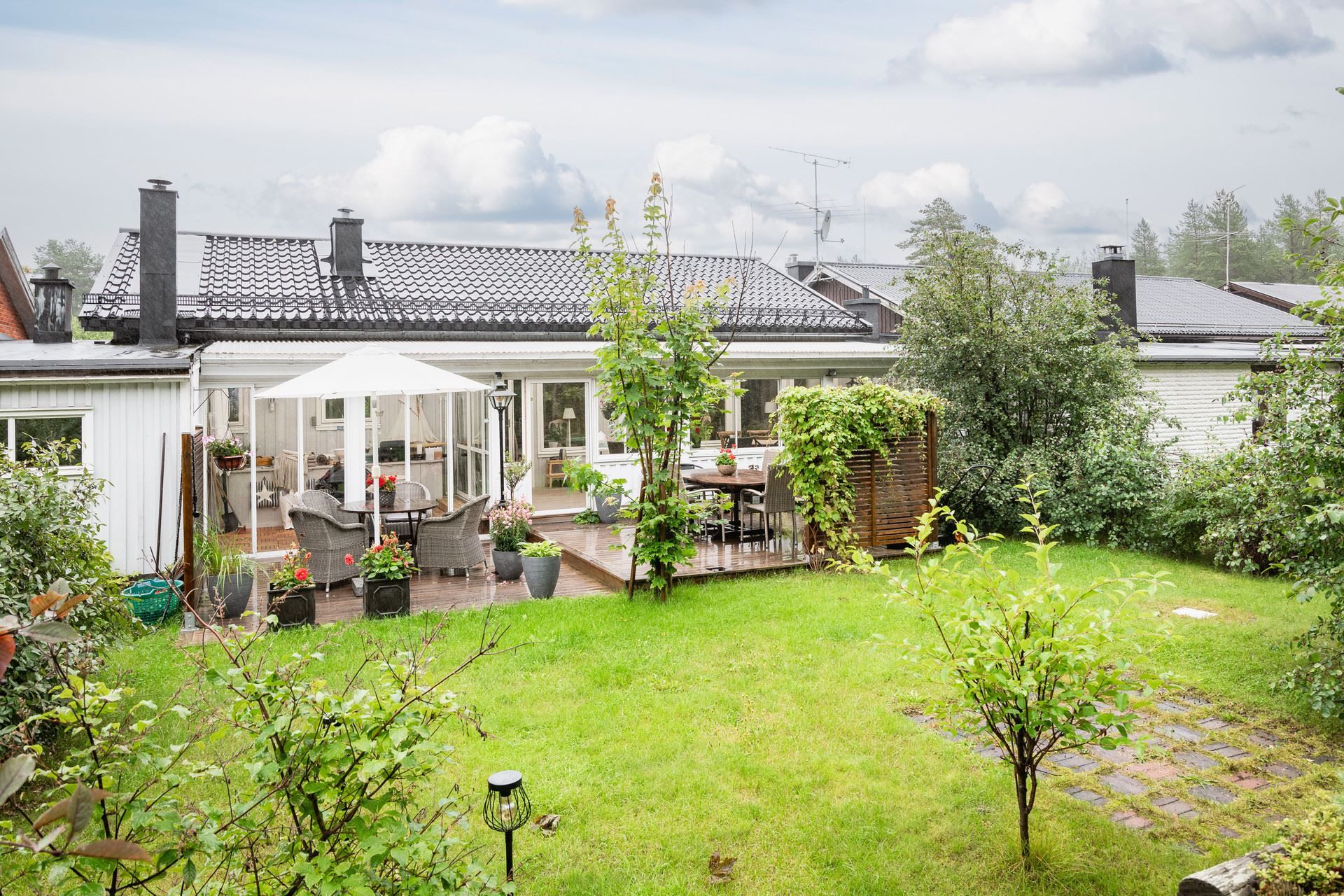 Trädgård