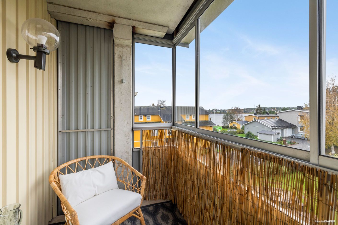 Balkong med utsikt