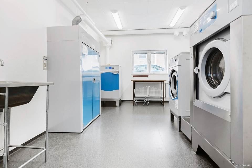 Lågupplöst Föreningens tvättstuga