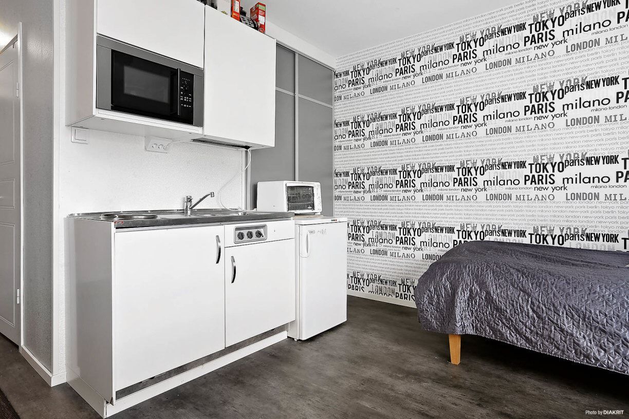 Pentry i uthyrningsdelen