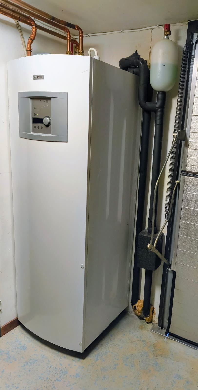 Bergvärmepump. Säljarens egen bild