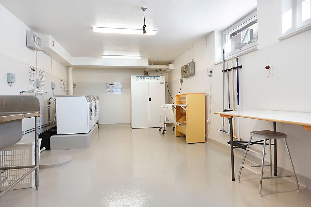 En av föreningens tvättstugor