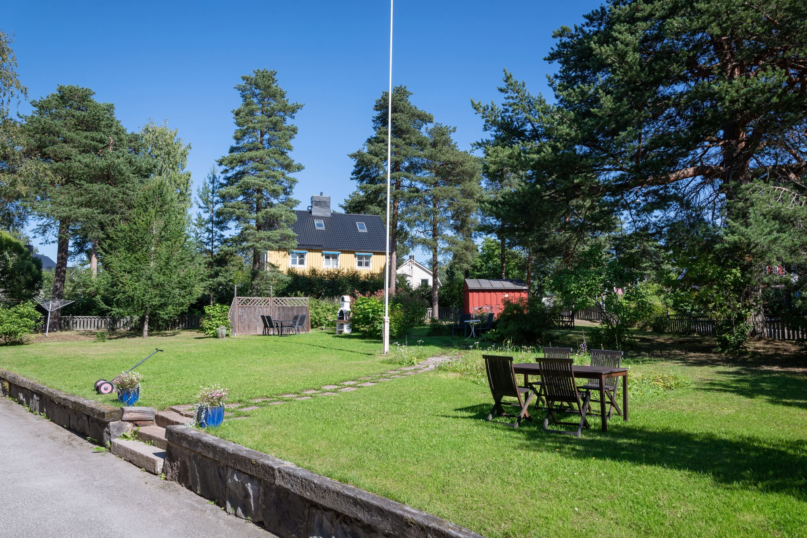 Föreningens fina innergård