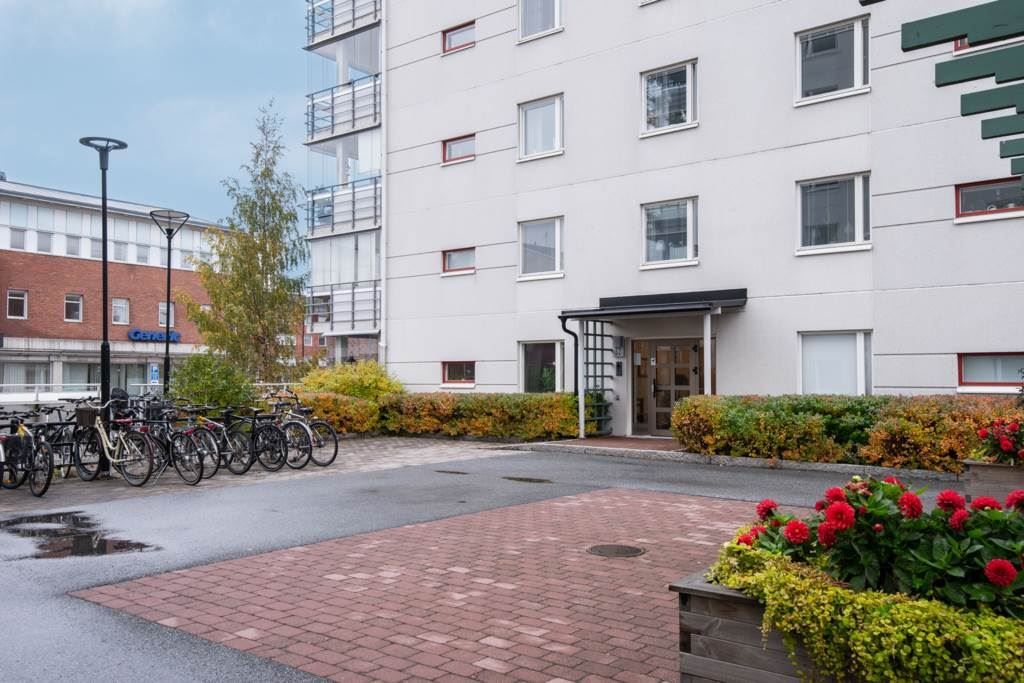 Trevlig entré till huset