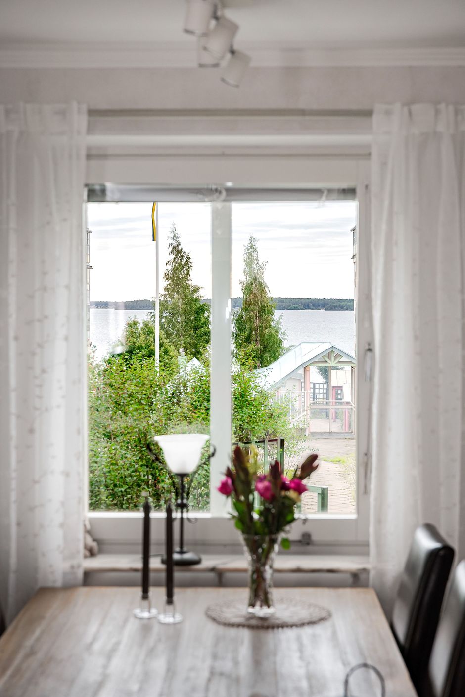 Utsikt från köksfönstret